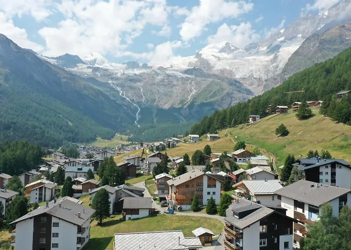 Kuscheliges Nest Fuer Zwei: Guenstiges In Den Schweizer Alpen Appartamento Saas-Fee